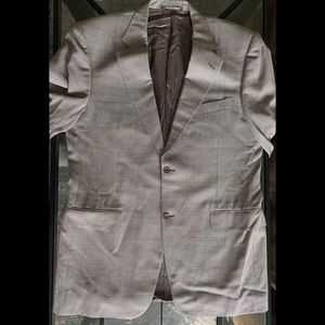 Canali Jacket Super 120’s Wool Blazer Tweed Italy